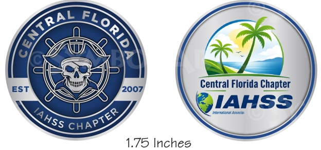 IAHSS Central Florida Chapter commemorative coin design