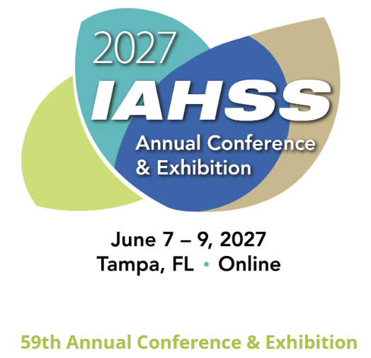 2027 IAHSS Annual Conference and Exhibition save the date, June 7 through 9, Tampa, Florida and online
